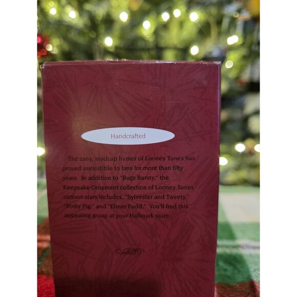 1993 Hallmark Keepsake Ornament Bugs Bunny Looney Tunes NIB - Picture 4 of 5